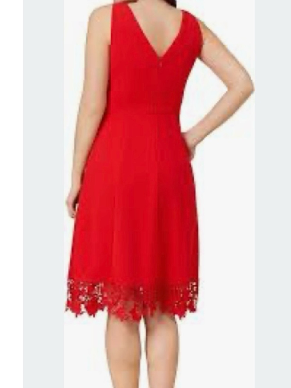 Jessica Howard Hot Pink Sleeveless Fit-and-Flare Dress